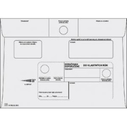 Potov oblky C5 doruenka do VR bez OD,1000 ks