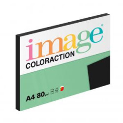 Farebn papier Image Coloraction A4 80g ierny 100 hrkov