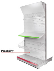 Panel Racks H05 665x400x0.6 mm, pln *S*