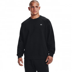 Pnska mikina Rival Fleece Crew ierna - Under Armour