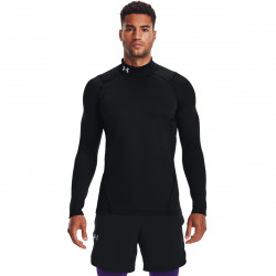 Pnske triko ColdGear Armour Fitted Mock Black - Under Armour