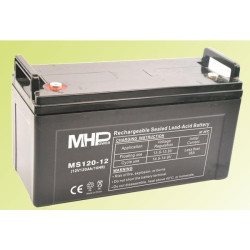 Pb akumultor MHPower VRLA AGM 12V/120Ah (MS120-12 MS120-12