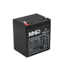 Pb akumultor MHPower VRLA AGM 12V/4,5Ah (MS4.5-12 MS4.5-12