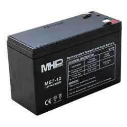 Pb akumultor MHPower VRLA AGM 12V/7Ah (MS7-12) MS7-12