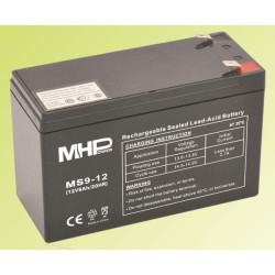 Pb akumultor MHPower VRLA AGM 12V/9Ah (MS9-12) MS9-12