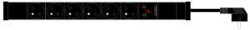 PDU Maxbert 7x230V,1U,19", prepov ochrana MXL928B072