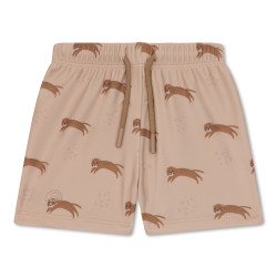 Plavky Boxerky s UPF 50+ Brown Leopard