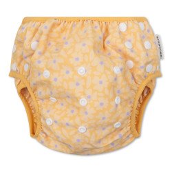 Plavky pre bbtk s UPF 50+ Florish yellow
