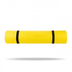 Podloka Yoga Mat Dual Grey/Yellow - GymBeam