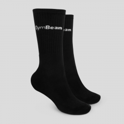 Ponoky 3/4 Socks 3Pack Black - GymBeam