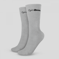 Ponoky 3/4 Socks 3Pack Grey - GymBeam