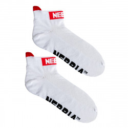 Ponoky Ankle Socks Smash It White - NEBBIA