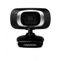 Webkamera Canyon CNE-CWC3N, HD 720p, 1Mpx, USB, mikrofn, 360 rozsah