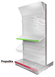 Prepka Racks H30 950x100 mm, Cr, predn *M*