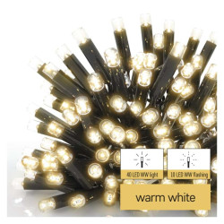 Profi LED spojovacia reaz preblikvajca  cencle, 3 m, vonkajia, tepl biela