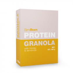 Protenov granola s medom a mandami - GymBeam