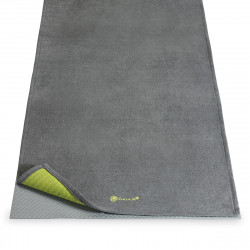 Protimykov uterk Yoga Mat Towel Grippy Grey - GAIAM