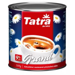Zahusten mlieko Tatra Grand nesladen 9% 310 g