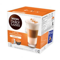 Kvov kapsule DOLCE GUSTO Latte Macchiato Caramel (16 ks)