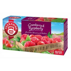 aj TEEKANNE ovocn HB Cranberry & Raspbery HB 20 x 2,25 g