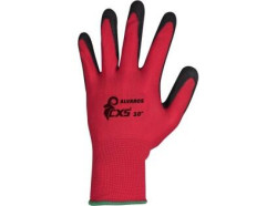 Rukavice CXS ALVAROS, s blistrem, m��en� v nitrilu, vel. 08