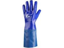 Rukavice CXS FISO, m��en� v PVC, zdrsn�n� povrch, vel. 10