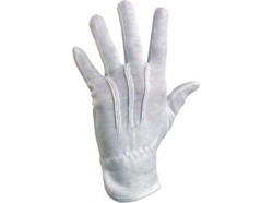 Rukavice CXS MAWA, textiln� s PVC ter��ky, vel. 06