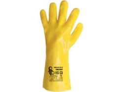 Rukavice CXS TEKPLAST, kyselinovzdorn, vel. 10