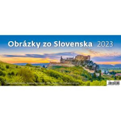 Stolov kalendr Obrzky zo Slovenska 2023