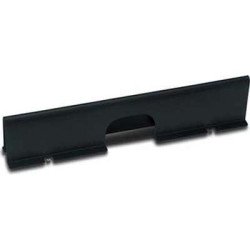 Shielding Partition Solid 750mm wide Black AR8172BLK