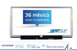 LCD PANEL NTSUP 13,3" 1366X768 40PIN TENK MATN