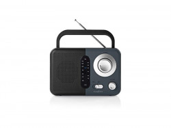 Rdio NEDIS RDFM1300GY BLACK/GREY