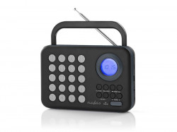 Rdio NEDIS RDFM1310GY BLACK/GREY