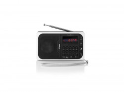 Rdio NEDIS RDFM2100WT BLACK/WHITE