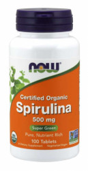 Spirulina 500 mg - NOW Foods