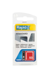 Spona RAPID 53 STANDARD, 08 mm, 1080 ks, sponky pre sponkovaky, spony