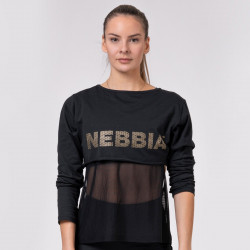 portov Top Intense Mesh Black - NEBBIA