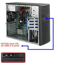 Supermicro CSE-732i-R600B Tower Redundant