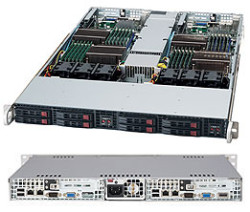 Supermicro CSE-809T-1200B 1U chassis