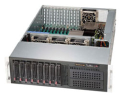 Supermicro CSE-835XTQ-R982B 3U chassis redundant  11 cards support