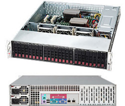 Supermicro SC216BE16-R920LPB 2U E16chassis 24 x 2,5