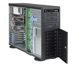 Supermicro SC745TQ-R920B/ 8 x 3.5