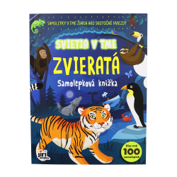 Svietia v tme - Zvieratk Samolepkov knika