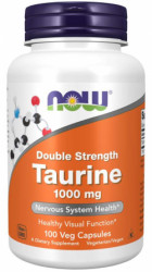 Taurn Double Strength 1000 mg - NOW Foods