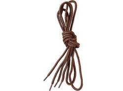 Tkani�ky do obuvi, kulat�, hn�d�, 130 cm