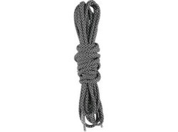 Tkani�ky do obuvi reflexn�, kulat�, 130 cm, �ern�