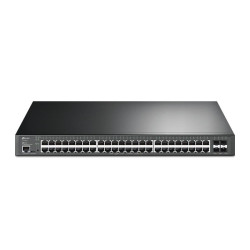 TL-SG3452XP 48 Gigabit PoE+ Ports, 4 10Gigabit SFP Slots