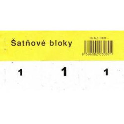 atov blok, 100 lstkov 1 bal. biely;