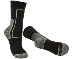 TREK Sock black/grey