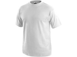 Tri�ko CXS DANIEL, kr�tk� ruk�v, b�l� (potisk), vel. 4XL